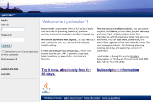 Login page for ipathmaker