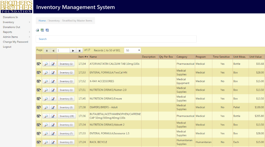 Inventory Management Framework